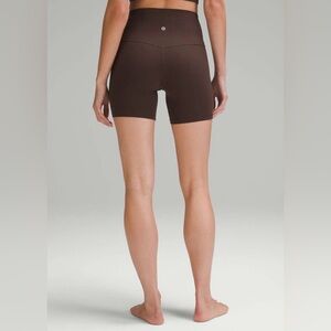 Lululemon Align HR Shorts 6” Espresso Size 4